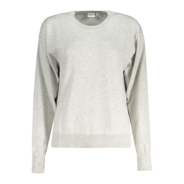 Gray Cotton Women Sweater