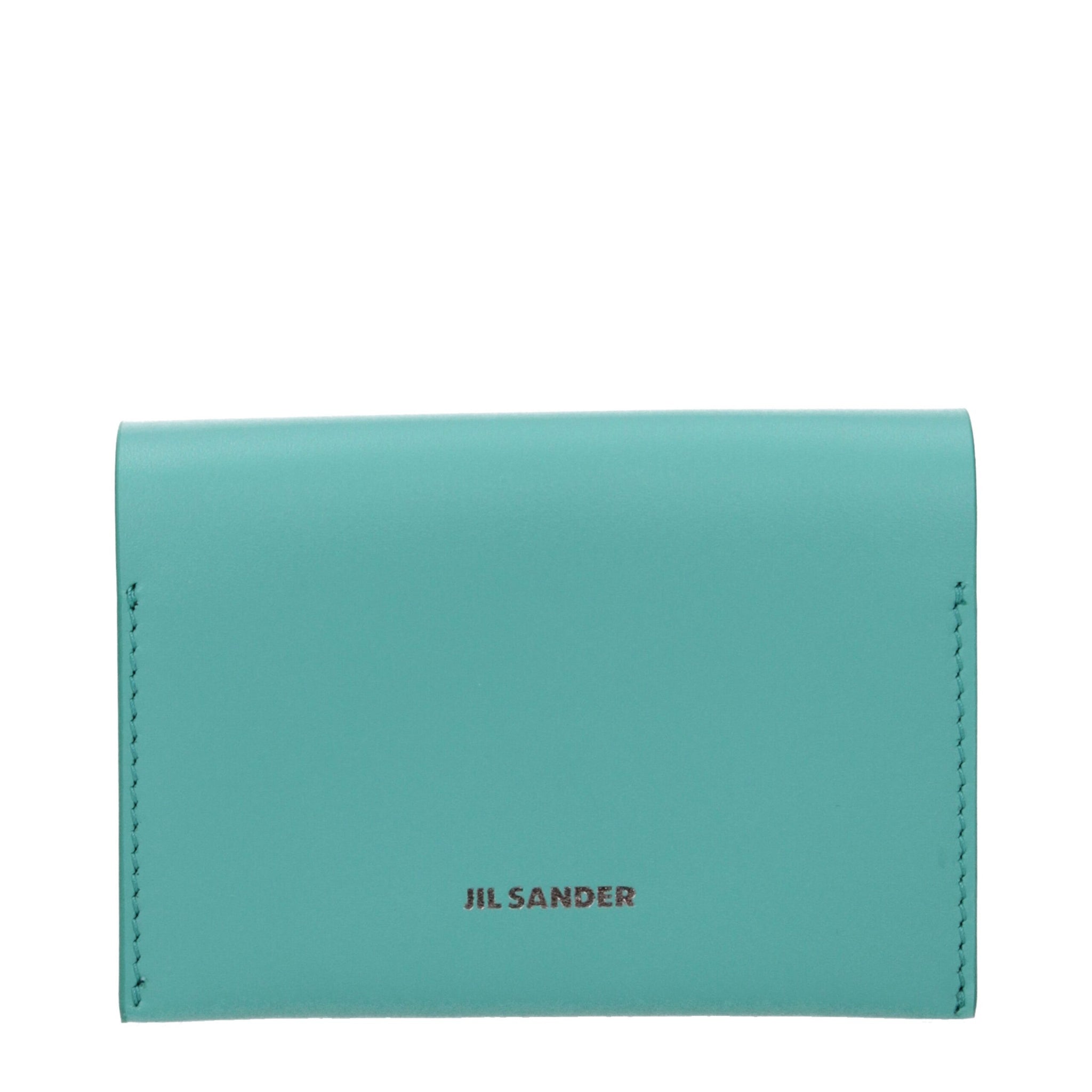Green Leather Cardholder