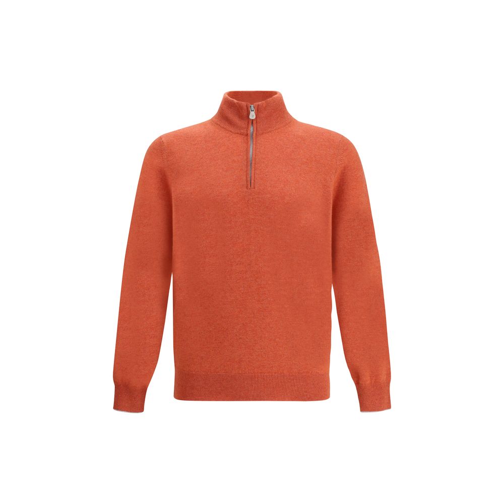 Red Cashmere Sweatshirt