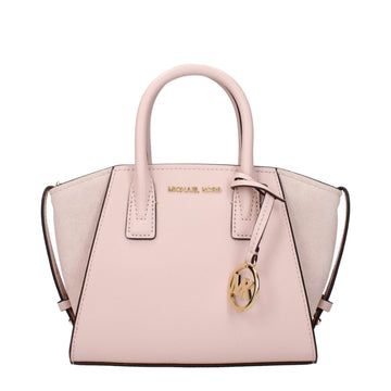 Pink Leather Handbag