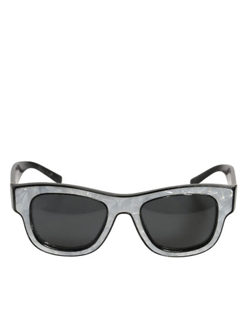 DG4379F Pearl White Acetate Frame Shades Sunglasses