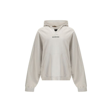 White Cotton Sweatshirt
