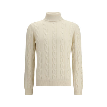 White Cashmere Turtleneck