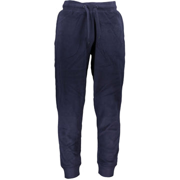 Blue Polyester Pant