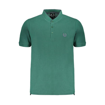 Green Cotton Polo Shirt