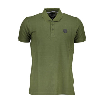 Green Cotton Polo Shirt