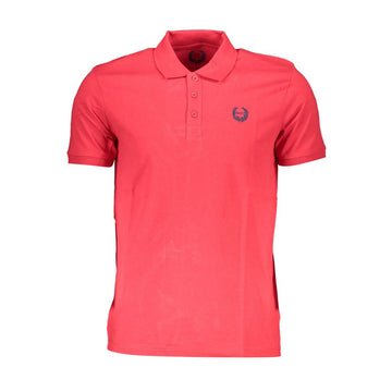 Red Cotton Polo Shirt