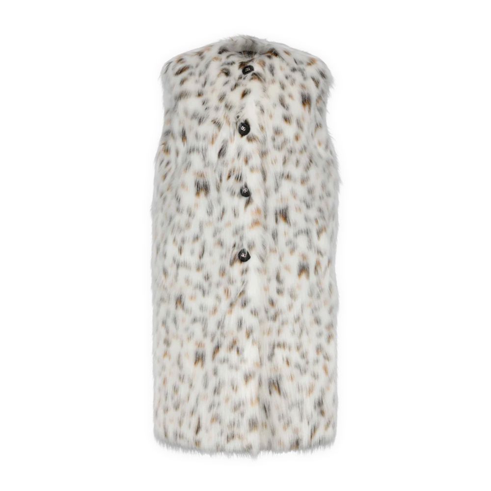 White Marabou Jackets & Coat