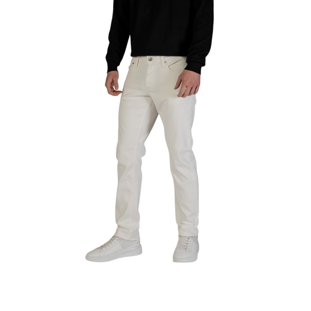 White Cotton Skinny Jeans