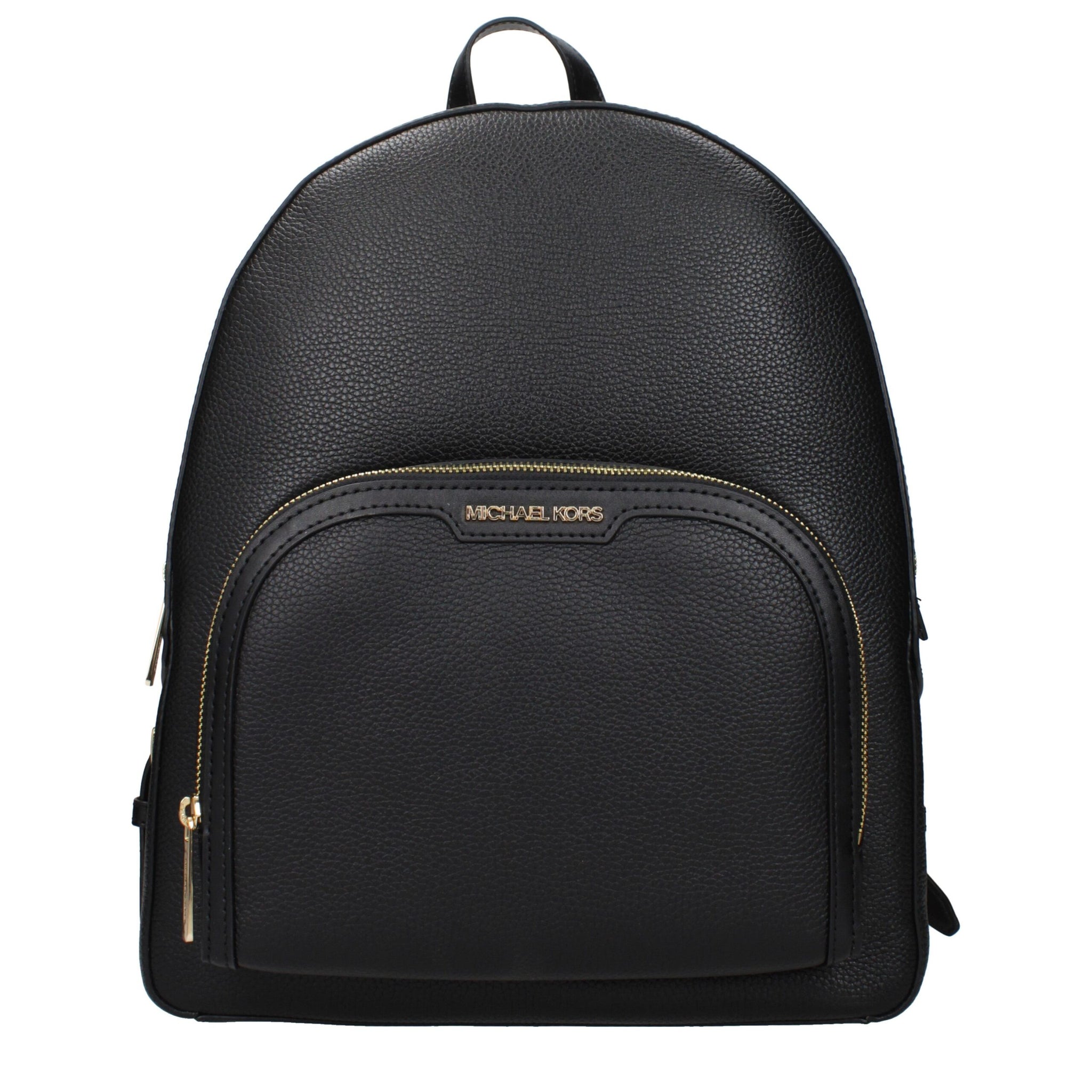Black Leather Backpack