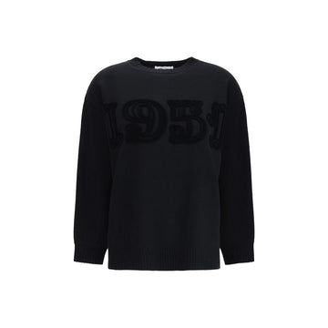 Black Wool Sweatshirt
