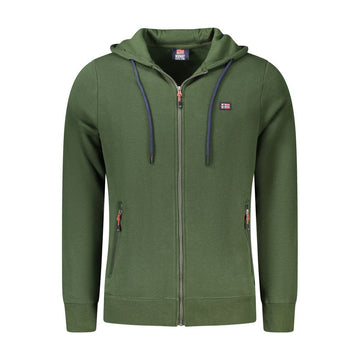 Green Cotton Sweatshirt