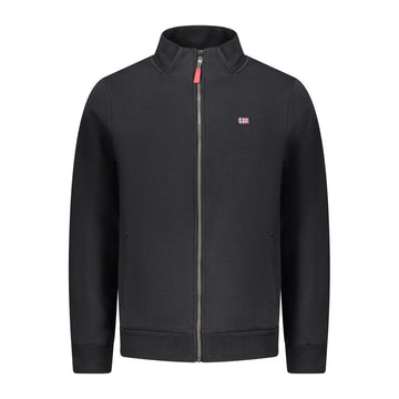 Black Cotton Sweatshirt