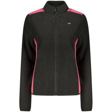 Black Polyester Sweatshirt