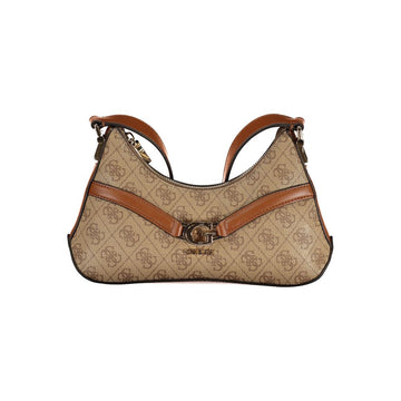 Beige Polyethylene Handbag