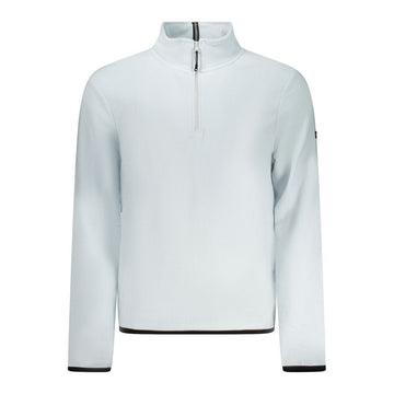 Blue Polyester Men Sweater