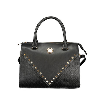 Black PVC Women Handbag