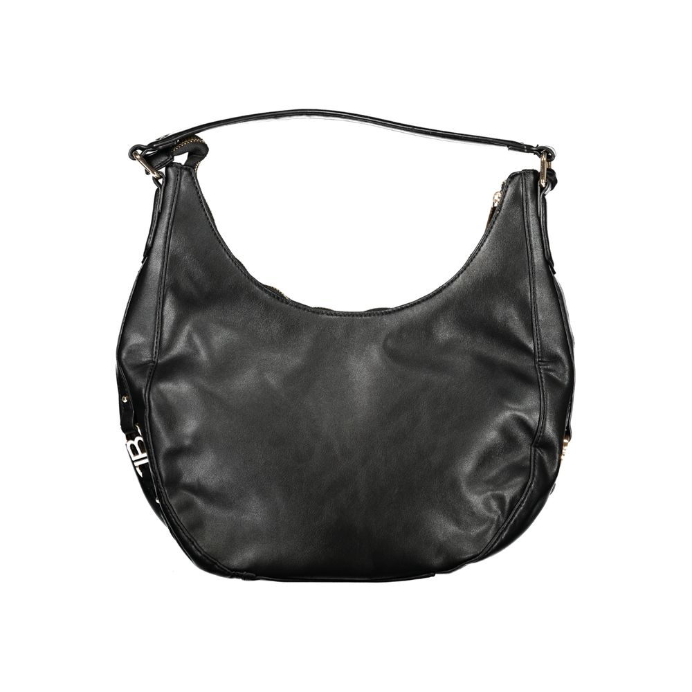 Black PVC Women Handbag