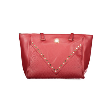 Red PVC Women Handbag