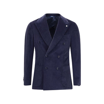 Blue Cotton Blazer