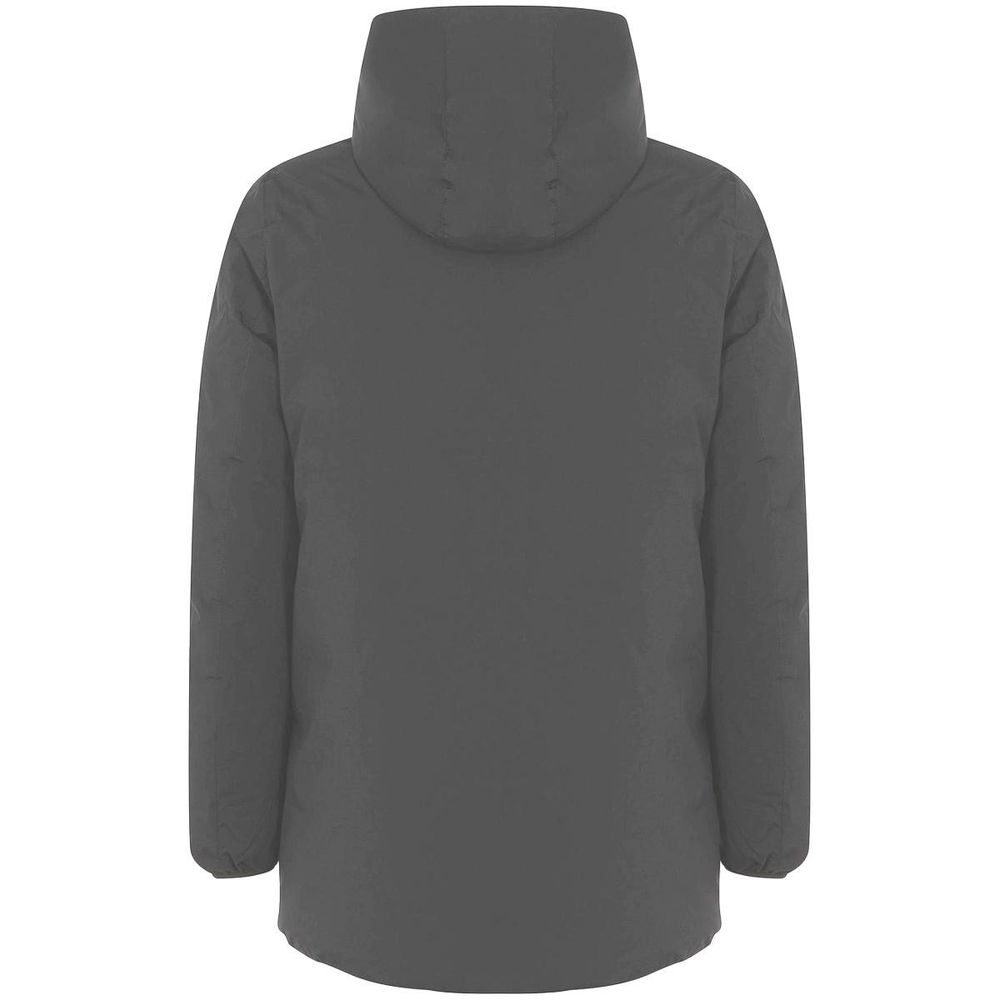 Gray Polyester Jackets & Coat