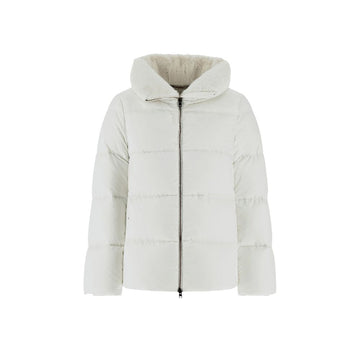 White Polyamide Coat