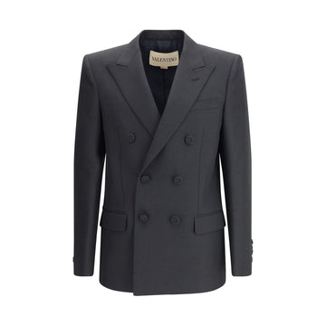Black Polyester Coat