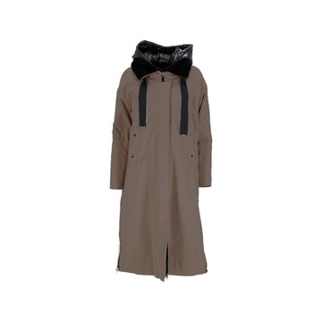 Brown Polyester Coat