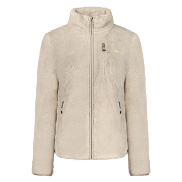 Beige Polyester Women Sweater