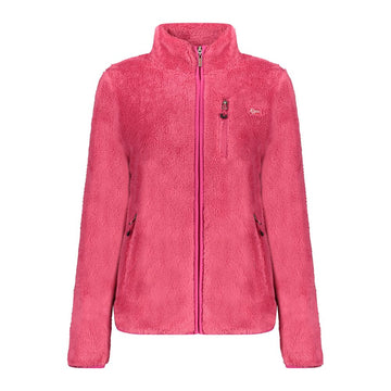 Pink Polyester Women Sweater