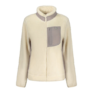 White Polyester Women Sweater