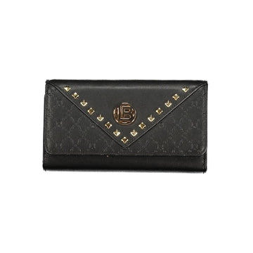 Black Polyethylene Women Wallet