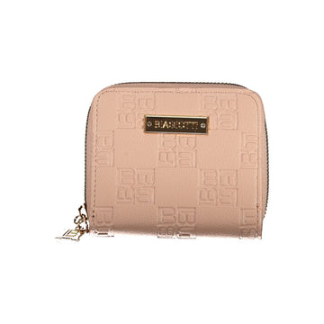 Pink Polyethylene Women Wallet