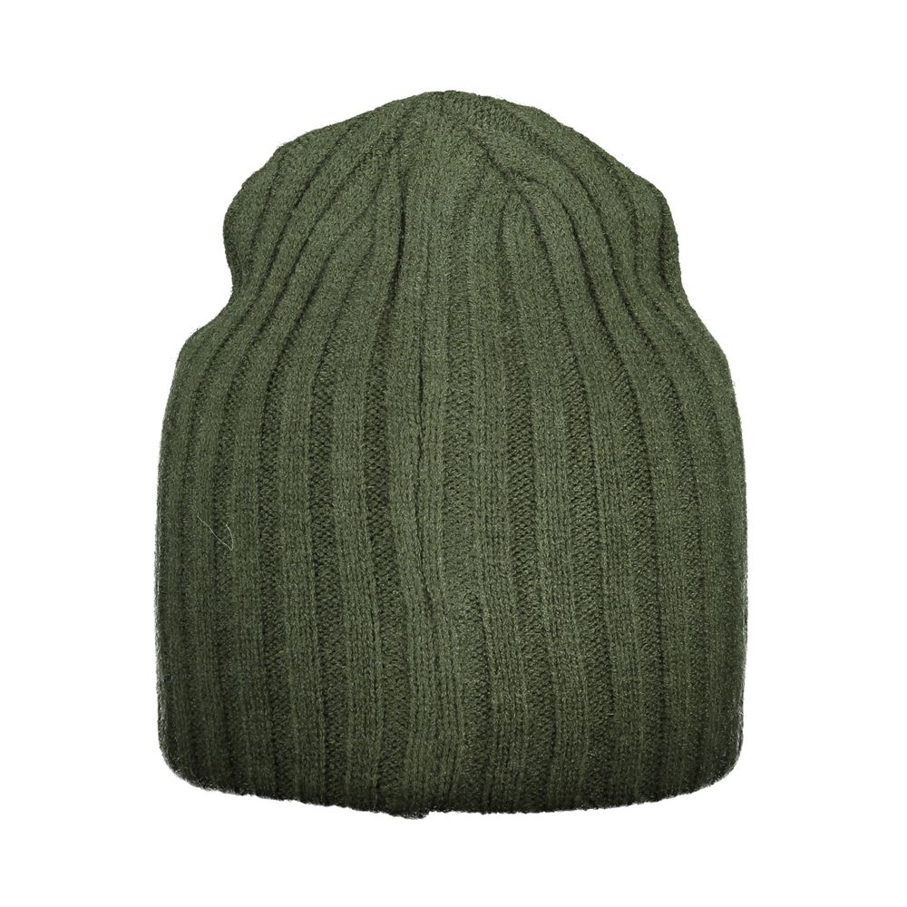 Green Polyester Men Cap