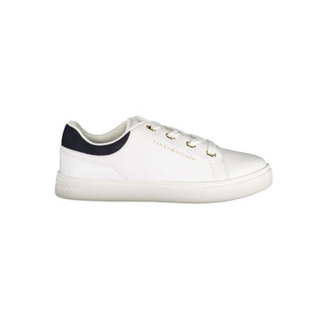 White Leather Women Sneaker