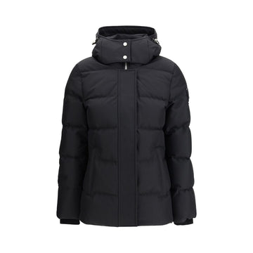 Black Recycled Polyester Coat