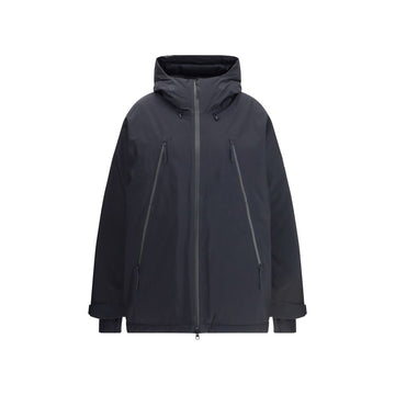 Black Polyester Parka