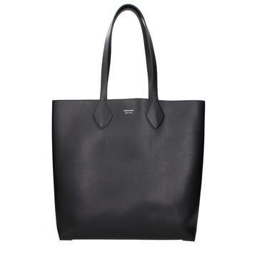 Black Leather Shoulder Bag