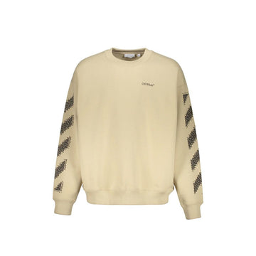 Beige Cotton Sweatshirt