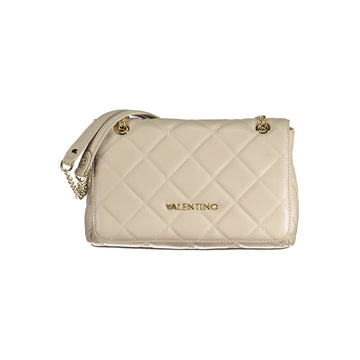 Beige Polyethylene Handbag
