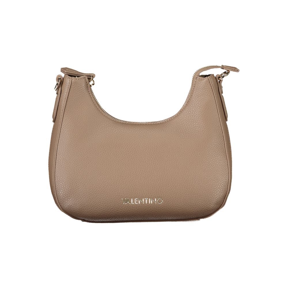 Brown Polyethylene Women Handbag