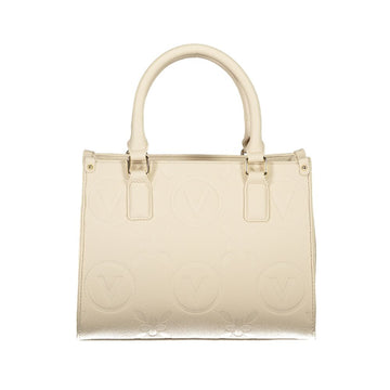 Beige Polyethylene Handbag