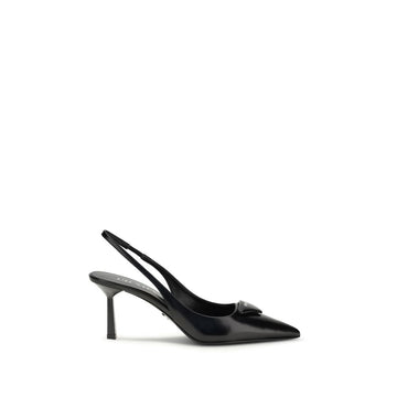 Black Calf Leather Bos Taurus High Heel Pumps