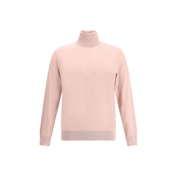 Multicolor Cashmere Turtleneck