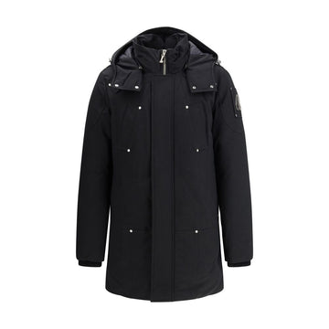 Black Cotton Parka