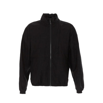 Black Cotton Shell Jacket