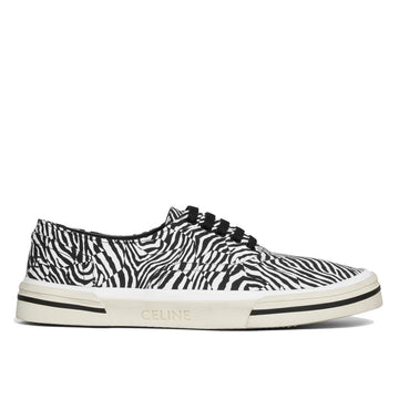 Black Canvas Low Top Sneakers