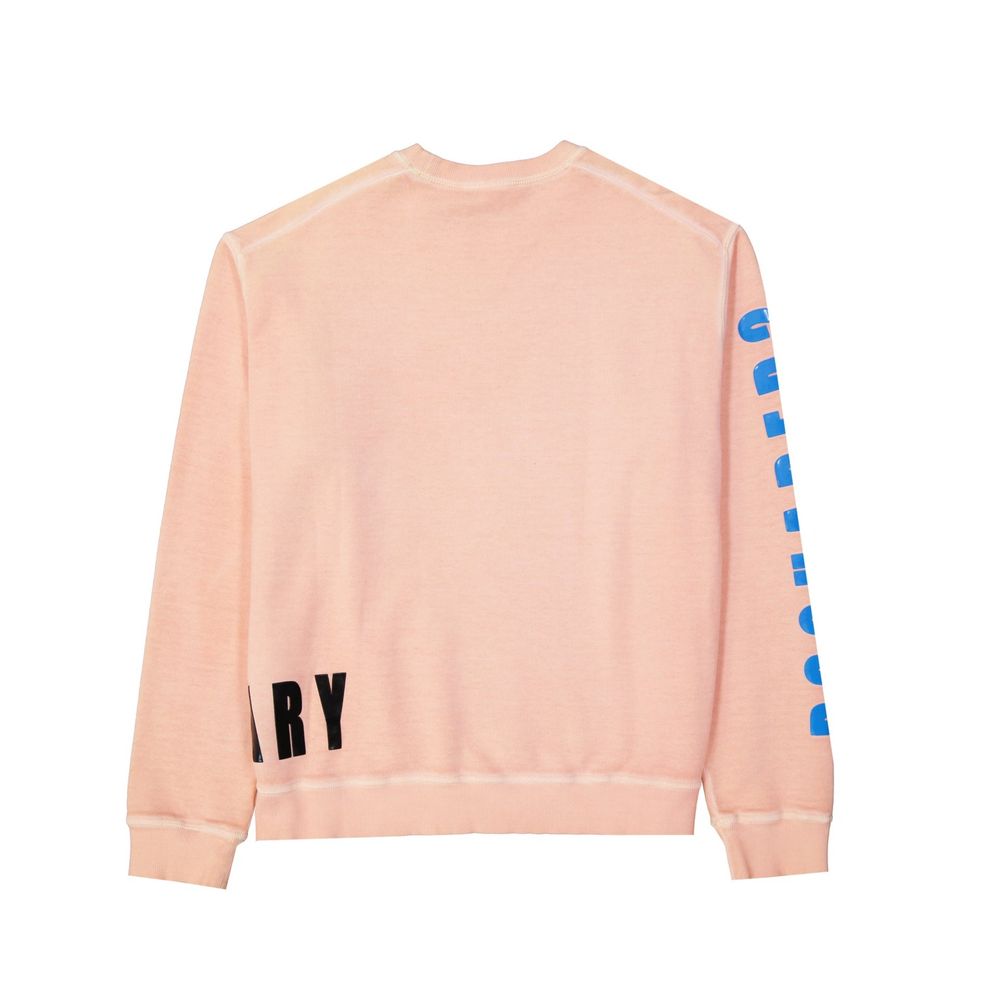 Orange Cotton Sweatshirt