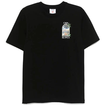 Black Cotton T-Shirt