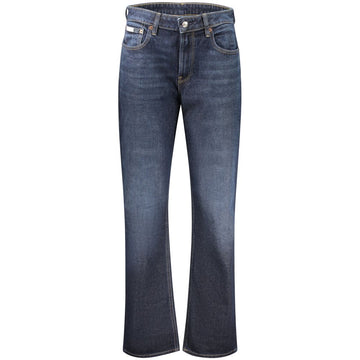 Blue Cotton Jeans Denim